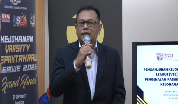 Timbalan Setiausaha Bahagian Seksyen Sukan KPT, Dr. Hanafiah Ayub/RTM